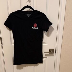 Women's Black Short Sleeve Tee